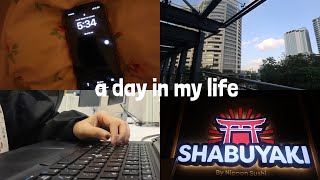 a day in my life  intern edition trying out shabuyaki for the first time [upl. by Shoemaker182]