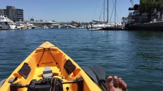 Kayak Motor Test Cruise [upl. by Narmis]