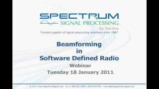 Beamforming in Software Defined Radio [upl. by Nosredneh721]