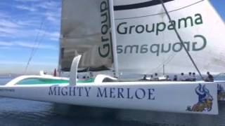 Mighty MerLoe  Ex Groupama extreme Trimaran [upl. by Islek710]