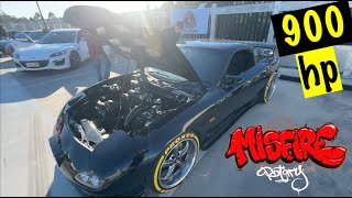 Cracking 900hp in one of Australias best rx7 fds [upl. by Anawek]