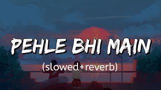 Pehle Bhi Main slowedreverb  LoFi Music  Vishal Mishra [upl. by Redep799]