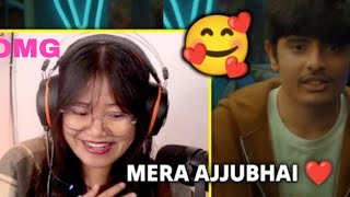 Sooneeta Reacts on Ajjubhai 🔥 Face 👀 Reveal freefire ajjubhai totalgaming [upl. by Krasner245]