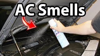 How to Remove AC Smells in Your Car Odor Life Hack [upl. by Jensen]