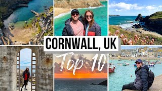 Cornwall Travel Guide Cornwall Top 10 🇬🇧 [upl. by Asseral]