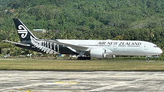 Air NZ Boeing 7879 TaxiTakeoffArrival  RARAKL [upl. by Cindy]