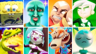 Nickelodeon AllStar Brawl 2  All Final Smashes Special Attacks [upl. by Anairda856]