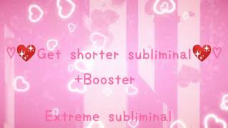 ☆•Get shorter subliminal •☆ [upl. by Allanson]