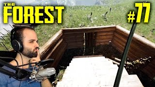 The Forest 77  PROTEGIENDO LA ENTRADA  Gameplay Español [upl. by Lenore599]