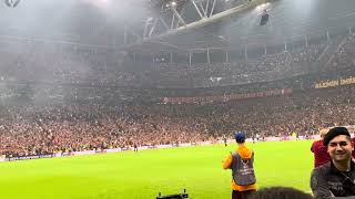 Galatasaray Istanbul  Bayern München Münih Elfmeter Icardi  Fans Champions League Rams Park [upl. by Duky]