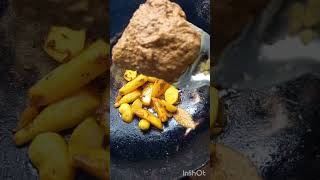 odia recipe 😋 👌 😍 Ou dillenia speciosaalusaru Besar 😋 👌 ♥️ youtube shorts mini vlog [upl. by Kciredorb729]