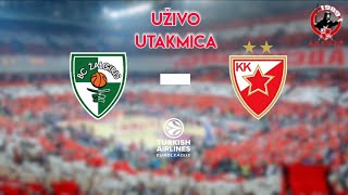 Uživo  BC Žalgiris  KK Crvena zvezda  EuroLeague [upl. by Etterual255]