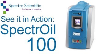 See it in action Spectroil 100 Elemental Oil Analysis [upl. by Walters]