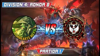 Heroes Lounge Ronda 8 Div 4 Pandamonium VS Blackhearts Boys Parte 1 [upl. by Blanca]