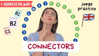 CONNECTORS and LINKING words en inglés GAME  Ejemplos ejercicios y explicación B1B2C1 [upl. by Adnek230]