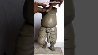 Ganesh murti making  How to make Ganesha Shorts [upl. by Rimaa]