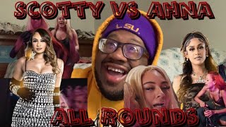 Reaction Scotty Vs Ahna Mac All Rounds [upl. by Ahsiner]