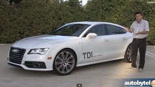 2014 Audi A7 TDI Test Drive amp Diesel Car Video Review [upl. by Ybroc501]