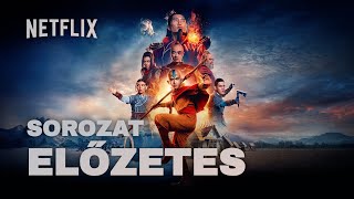 Avatár – Az utolsó léghajlító  szinkronos előzetes  Netflix sorozat [upl. by Etnuahs]