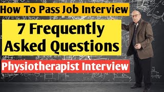 How to pass an interview  Physiotherapist interview DrHuma Ibrar PT [upl. by Hannahc]