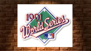 1991 MLB World Series  Game 2  Atlanta Braves  Minnesota Twins  Full Game  With Local Postgame [upl. by Azilem]