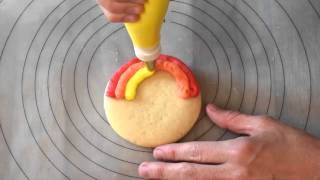 Cutout Rainbow Cookies Lofthouse Style Cookie Recipe [upl. by Johnny]