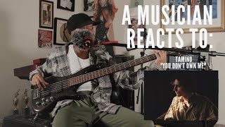 AMERICAN MUSICIAN REACTS TO quotTAMINO  YOU DONT OWN MEquot [upl. by Dimah827]