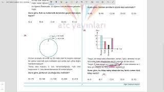 DGS DENEMESÄ° 2 SORU 28 problemler deneme ayt tyt dgs matematik temelmatematik soru [upl. by Cornia]