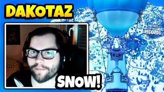 Dakotaz Reacts to FIRST SNOW IN FORTNITE SEASON 7 WINTER MAP  Fortnite Daily Funny Moments Ep263 [upl. by Box571]