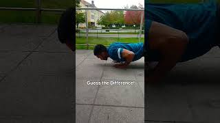 Guess the Difference shorts shortsvideo youtubeshorts pushups [upl. by Erna]