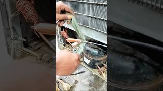 Refrigeration condenser silica filter cash welding hot video ❤️❤️❤️👍 [upl. by Aiuoqes]