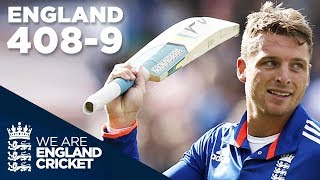 England Hit Record 4089 In ODI v New Zealand 2015  Extended Highlights [upl. by Ititrefen]