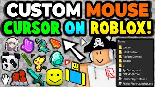 USE ANY CUSTOMOLD MOUSE CURSOR ON ROBLOX [upl. by Kenaz379]