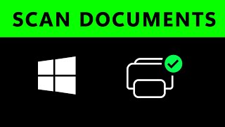 Windows 10  How to Scan a Document or Photo [upl. by Hamimej6]