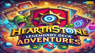 Hearthstone Legendary Deck Adventures Episode 28  Golden Deck [upl. by Eirrac]