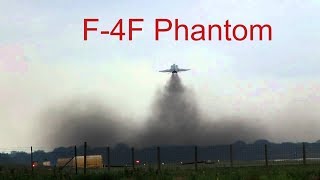 F4 Phantom Aufnahmen am Flugplatz Wittmund  F4 Phantom recordings at Wittmund airfield [upl. by Anuaek195]