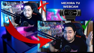 MEJORA TU WEBCAM FÁCIL PARA STREAMS Y TIPS DE ILUMINACIÓN Tutorial OBS  Duodedos [upl. by Attenborough]