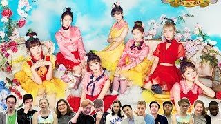 Classical Musicians React Oh My Girl Coloring Book [upl. by Olinad]