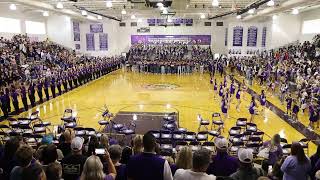 20220930  2 bits school song Cherokee  pep rally [upl. by Nuawtna]