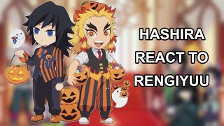 Hashiragyomei react to rengiyuu 12  Kyojuro x GIYUU  Put in 2x speed [upl. by Franklyn]