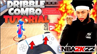 NBA 2K22 DRIBBLE COMBO TUT SEASON 9 AFTER THIS YOUR MOVEMENT WILL BE GODLIKE 😱 [upl. by Ahsinar]