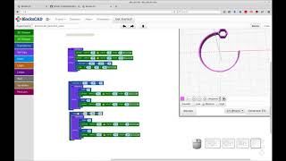 BlocksCAD Tutorial  Catapult for 3d Printing [upl. by Manthei]