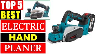 THE 5 BEST Electric Hand Planer 2024  New Rechargeable Cordless Handheld Electric Planer Review [upl. by Essinger444]