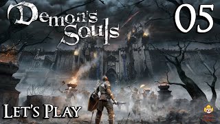 Demons Souls Remake  Lets Play Part 5 Flame Dragon [upl. by Ydnem]