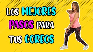 LOS MEJORES PASOS DE BAILE PARA TUS COREOGRAFÍAS 💃🚀 [upl. by Ardnas225]