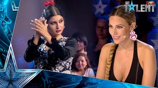 Esta bailaora de FLAMENCO te pondrá los PELOS DE PUNTA  Audiciones 7  Got Talent España 2021 [upl. by Packton600]