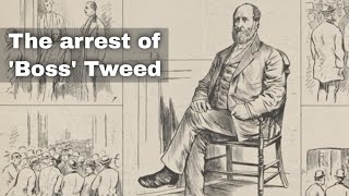 23rd November 1876 Corrupt politician William quotBossquot Tweed returned to New York City from Spain [upl. by Aleyam336]