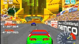 Ridge Racer Revolution Game Sample  Playstation [upl. by Prochoras]