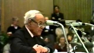 Karl Rahner quotErfahrungen eines katholischen Theologenquot 1984 [upl. by Kaleena709]