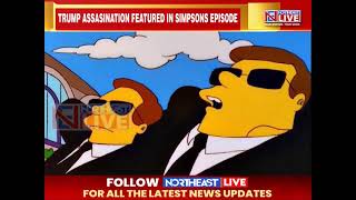 Assassination Attempt on Donald Trump Featured in American Sitcom quotThe Simpsonsquot [upl. by Pettifer356]